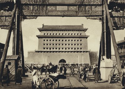 China, Peking, Stadspoort door European Photographer