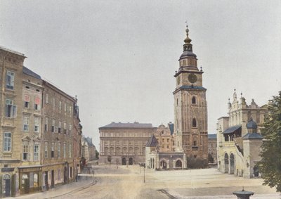 Krakau, Toren van het Oude Stadhuis door European Photographer