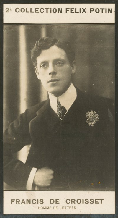 Francis De Croisset, Letterkundige door European Photographer