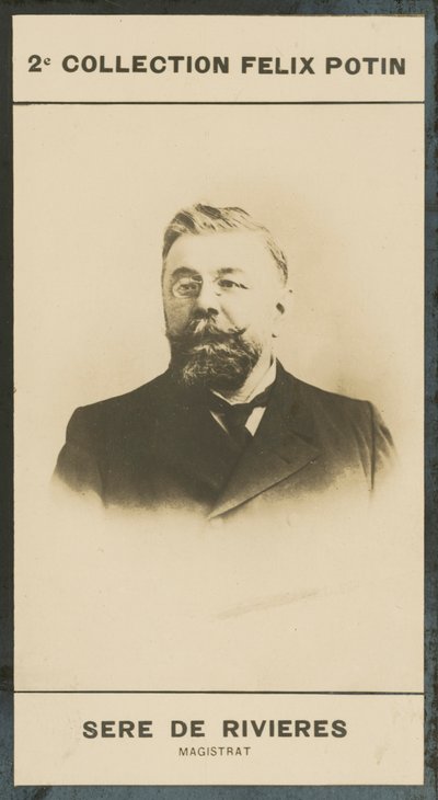 Georges Sere De Rivieres, Magistraat door European Photographer