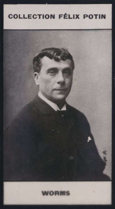 Gustave Worms (1836) door European Photographer
