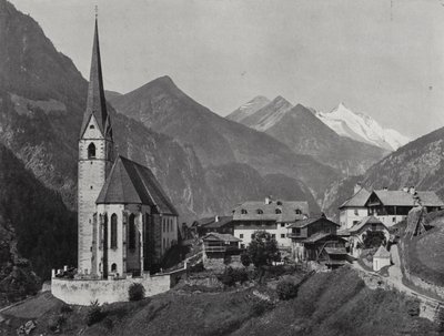 Heiligenblut, Hohe Tauern; Karinthië (zwart-wit foto) door European Photographer