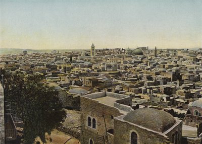 Jeruzalem vanuit het noorden door European Photographer