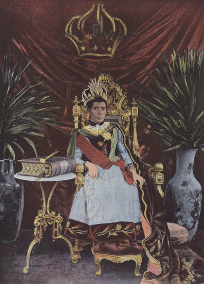 Koningin Ranavalona Manjaka III door European Photographer