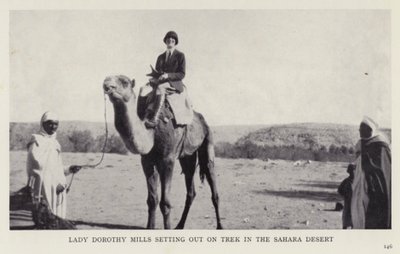 Lady Dorothy Mills vertrekt op trektocht in de Sahara door European Photographer