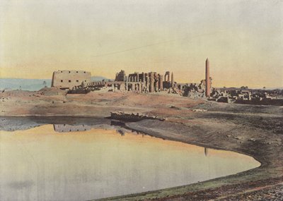 Het heilige meer van Karnak door European Photographer