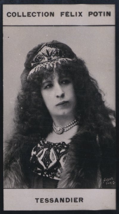 Madame Aimee Tessandier (1851) door European Photographer