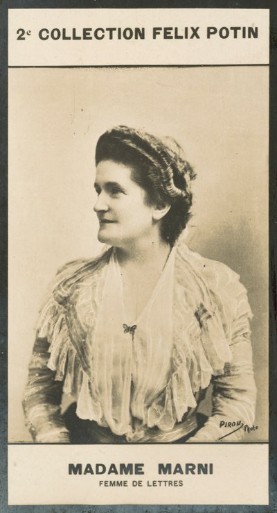 Madame Jeanne Marni, Letterkundige door European Photographer