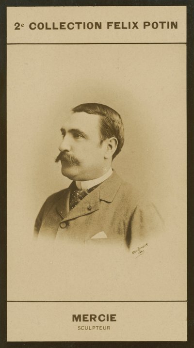Marius-Jean-Antonin Mercie, beeldhouwer door European Photographer