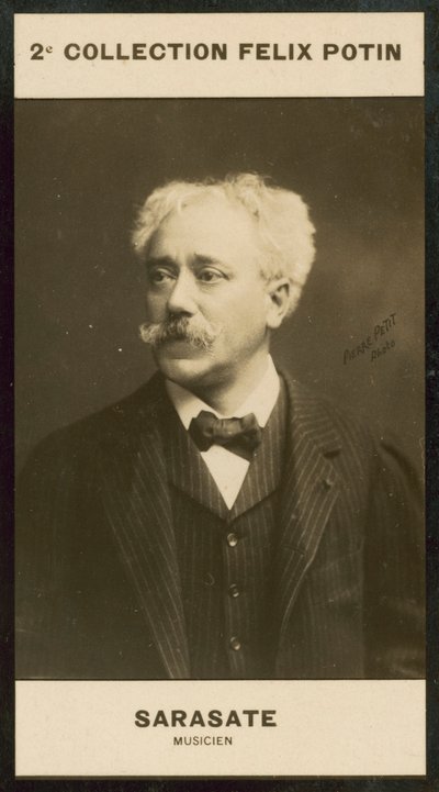 Pablo Martin Meliton de Sarasate, Musicus door European Photographer