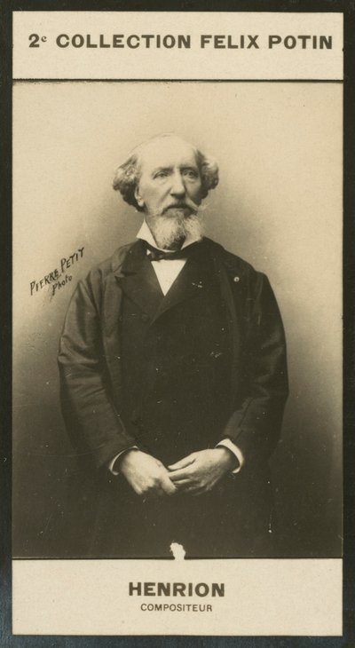 Paul Henrion, Componist door European Photographer