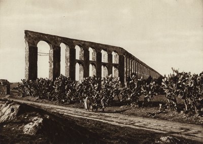 Romeins aquaduct bij Bardo, Tunis door European Photographer