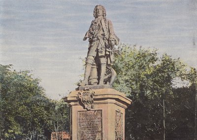 Standbeeld van Mahé Labourdonnais, Place du Gouvernement door European Photographer