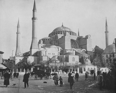 De moskee van St Sofia, Constantinopel door European Photographer