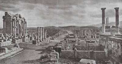Timgad (zw/w foto) door European Photographer