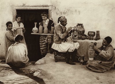 Tunis, Pottenbakkersschuur door European Photographer