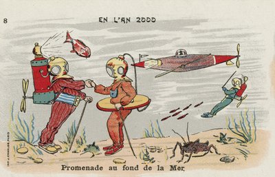 Een wandeling op de zeebodem in het jaar 2000 door European School