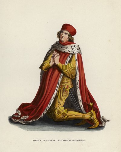 Albrecht III, Achilles, keurvorst van Brandenburg door European School