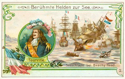 Anne Hilarion de Tourville, Franse admiraal, en de Slag bij Beachy Head door European School