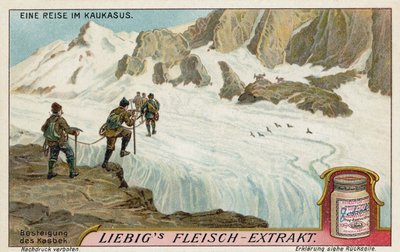 Beklimming van de berg Kazbek door European School
