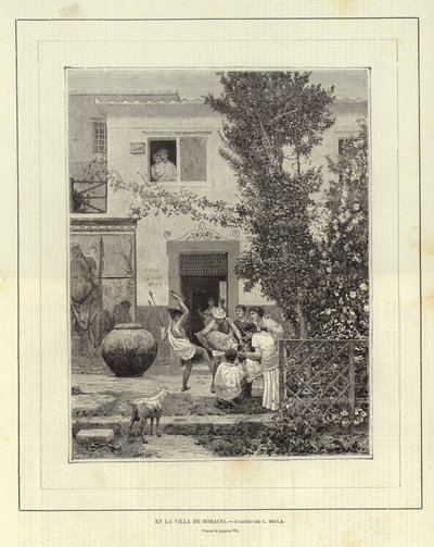 Bij de Villa van Horatius door European School