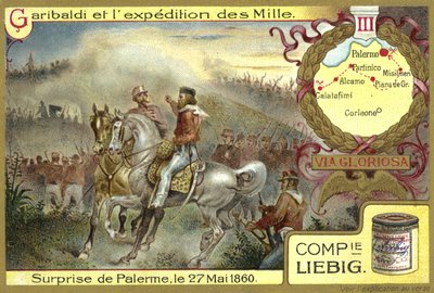 Aanval op Palermo, Sicilië, 27 mei 1860 door European School