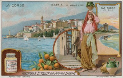 Bastia, Cap Corso en een boerenmeisje door European School