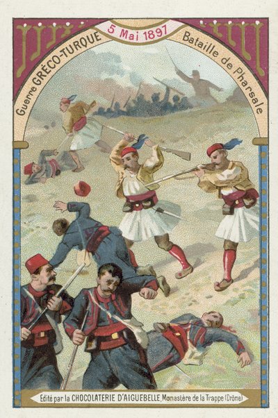 Slag bij Farsala, Grieks-Turkse Oorlog, 5 mei 1897 door European School