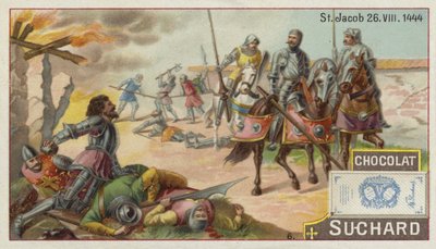 Slag bij St Jakob an der Birs, Zwitserland, 26 augustus 1444 door European School