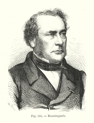 Boussingault (gravure) door European School