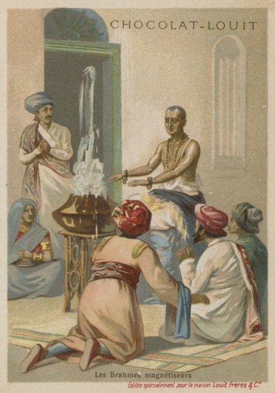 Brahmaan die water opwekt door magnetisme, India door European School