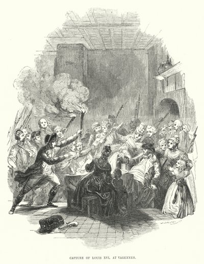 Gevangenneming van Lodewijk XVI in Varennes door European School