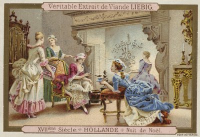 Kerstnacht, Nederland, 17e eeuw door European School