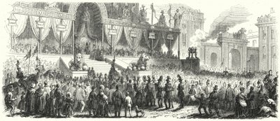 Kroning van Leopold I, koning der Belgen door European School