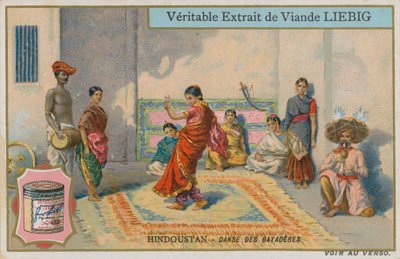 Dans van de danseressen in Hindustan door European School