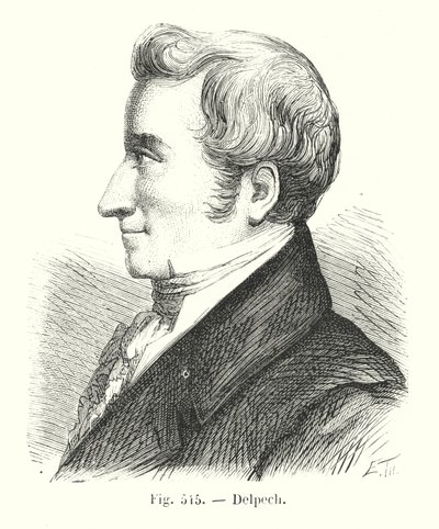 Delpech (gravure) door European School