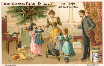 Poppen met Kerstmis door European School