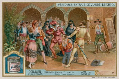 Don Giovanni geeft Leporello de schuld door European School