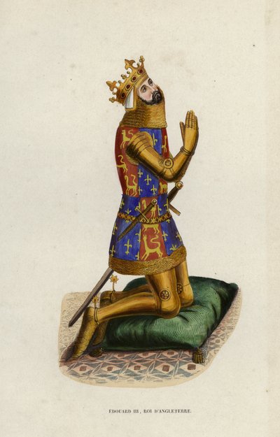 Eduard III, koning van Engeland door European School