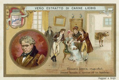 Edward Jenner, Engelse arts en wetenschapper die een vaccin tegen pokken ontdekte door European School
