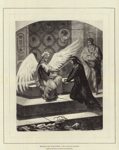 Ingang naar het Vagevuur (De Goddelijke Komedie) door European School