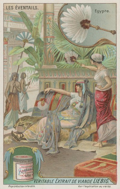 Waaiers in het Oude Egypte door European School