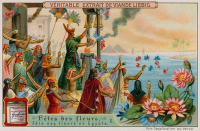 Bloemenfestival in het oude Egypte door European School