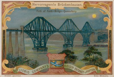 Forth Bridge over de Firth of Forth, Schotland door European School
