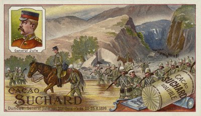 Troepen van generaal Yule bij Jonders Pass, Boerenoorlog, 22-25 oktober 1899 door European School