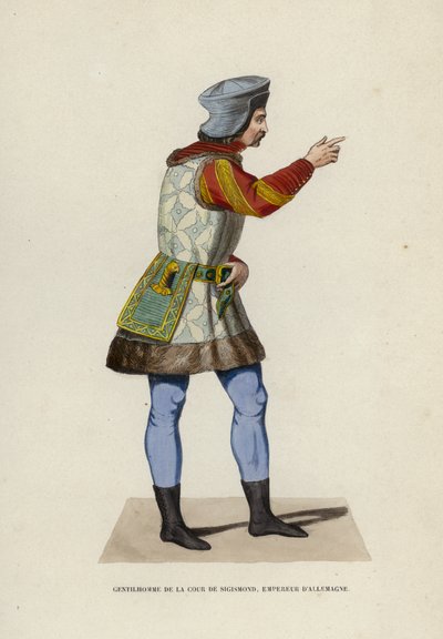 Edelman van het hof van Sigismund, keizer van Duitsland door European School