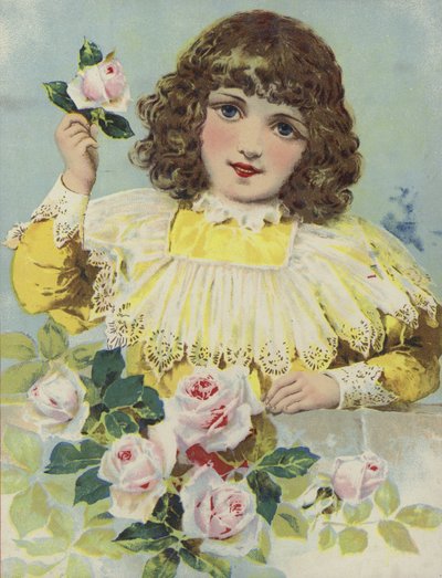 Meisje met rozen door European School
