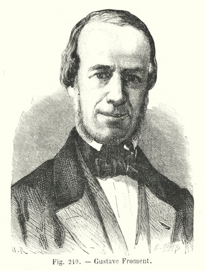 Gustave Froment (gravure) door European School