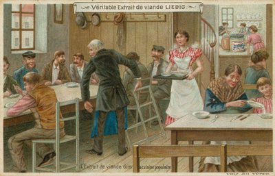 In een kantine door European School