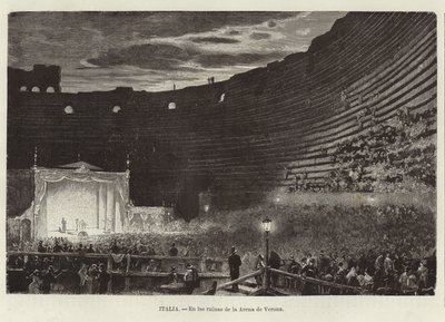 Italië - In de ruïnes van de Arena van Verona door European School